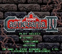 Super Castlevania 4, capture d'écran
